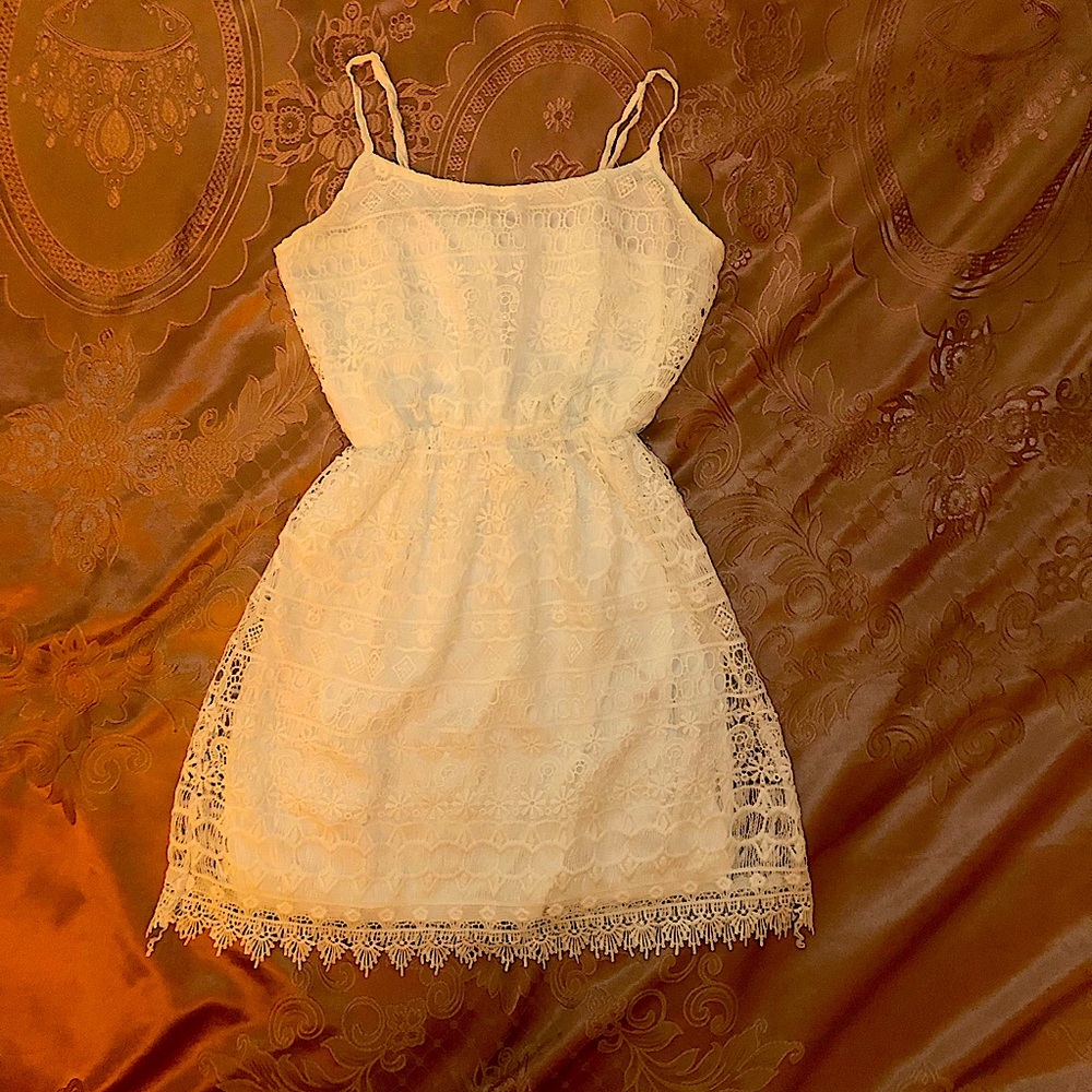 Forever 21 White Sun-Dress